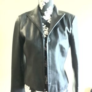 Extra small Danier leather waist length Jacket
